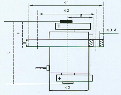 YZUL立式振動電機結(jié)構(gòu)圖 YZUL立式振動電機結(jié)構(gòu)圖